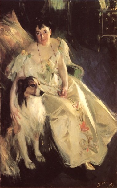 Mrs. Bacon by Anders Leonard Zorn